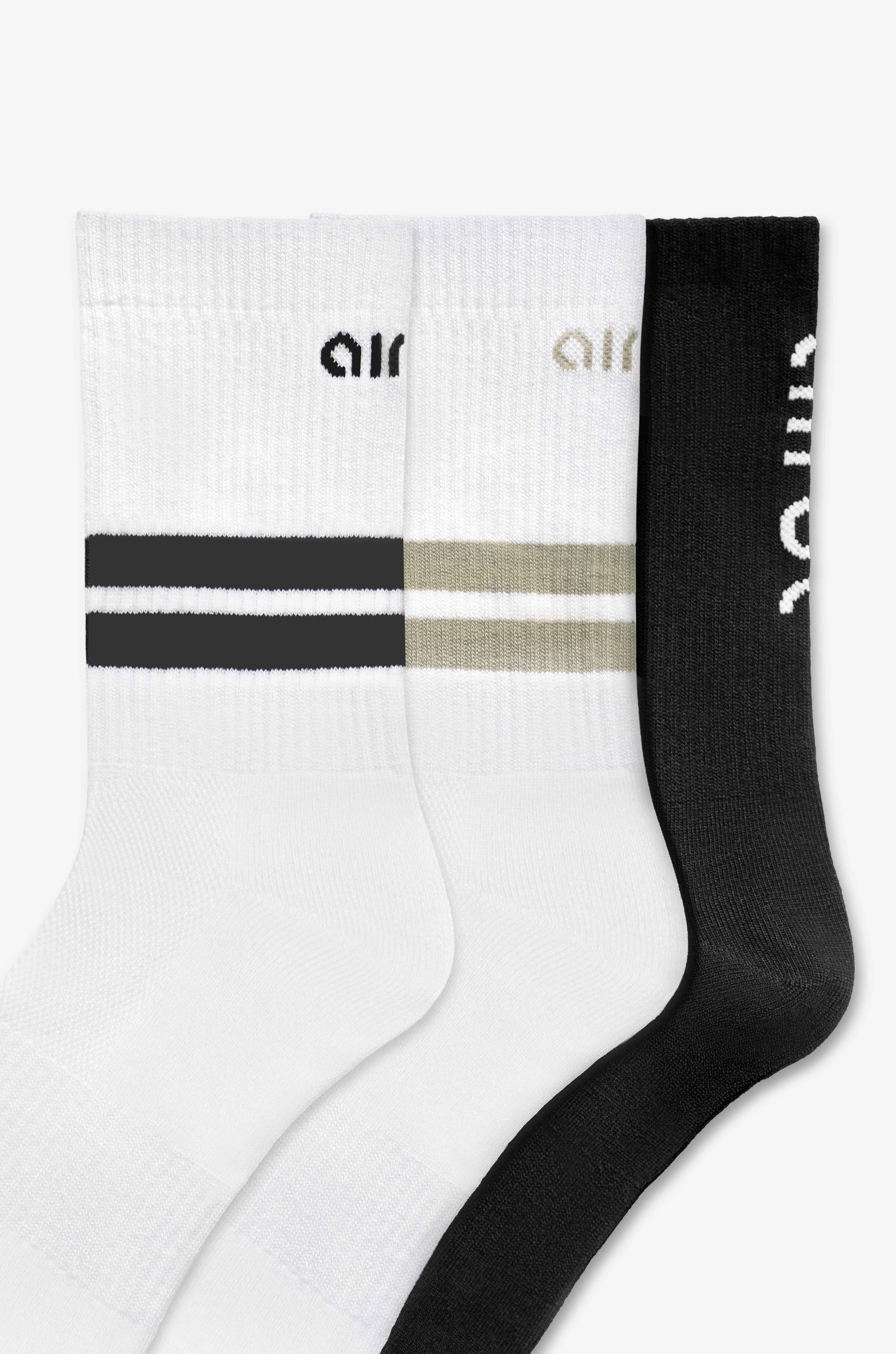 3-pack Active Bamboo Training Socks