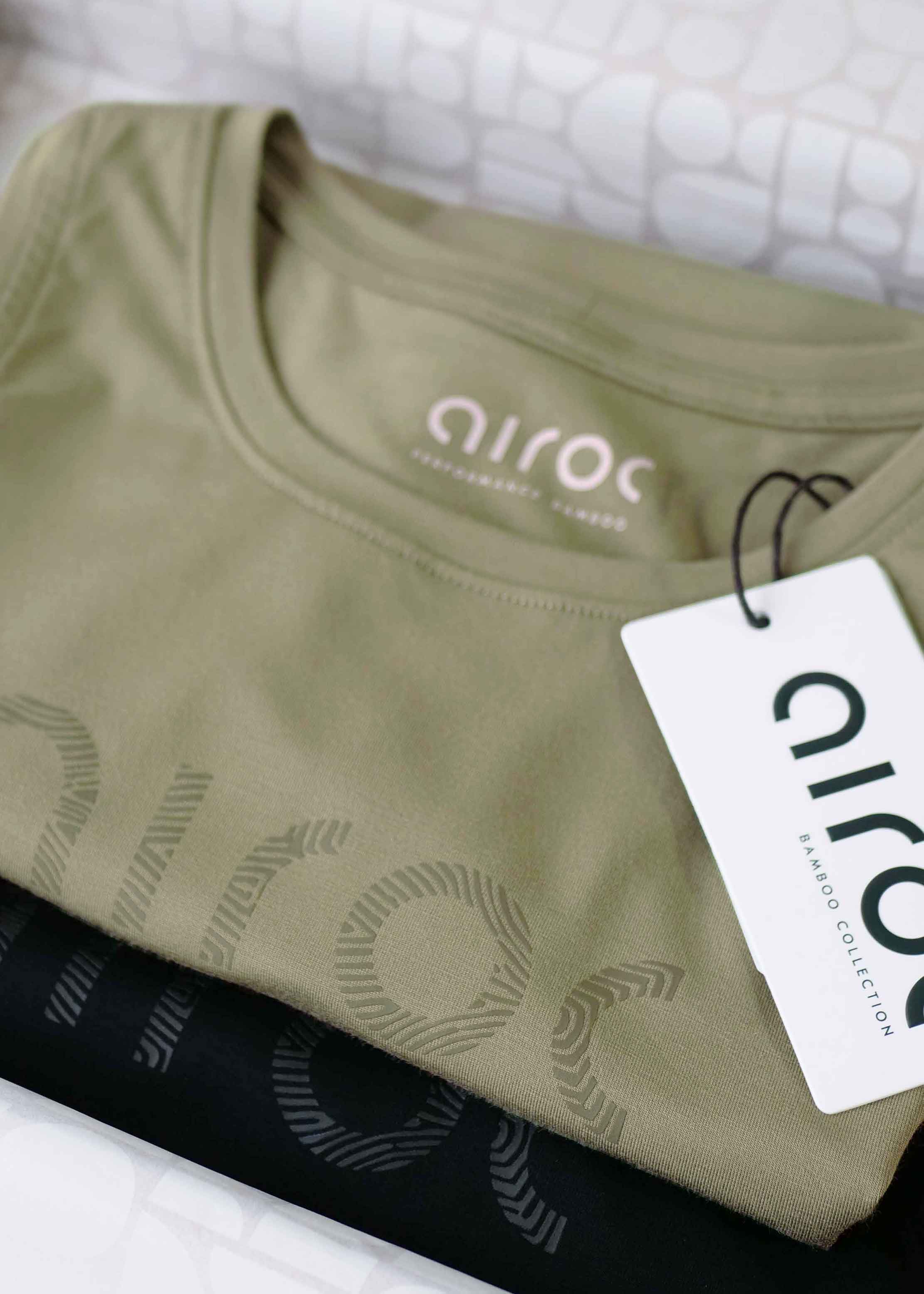 Airoc Women's Bamboo Flo Racer Vest, Olive Green