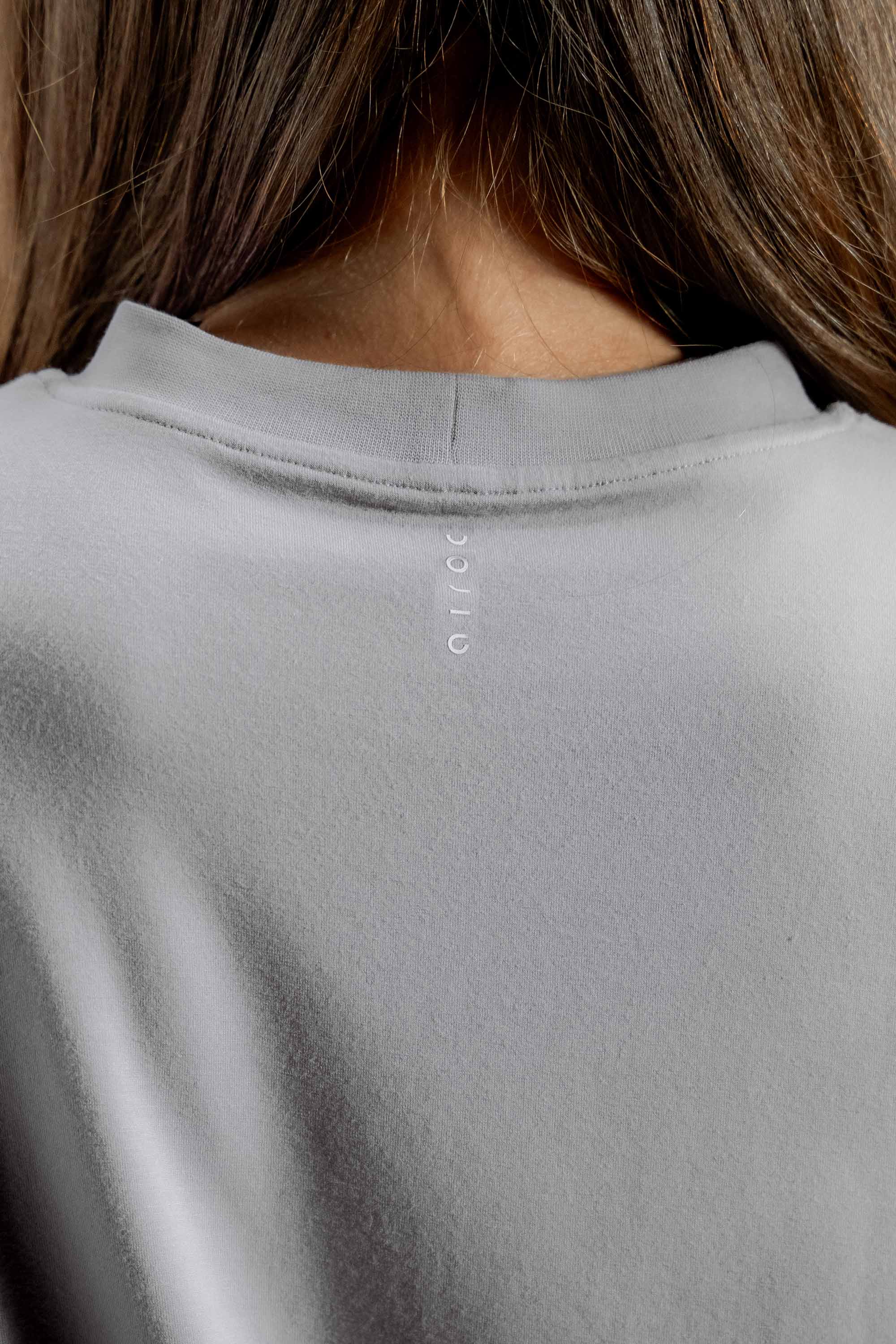 The Oversized Bamboo Tee | Orchid Grey