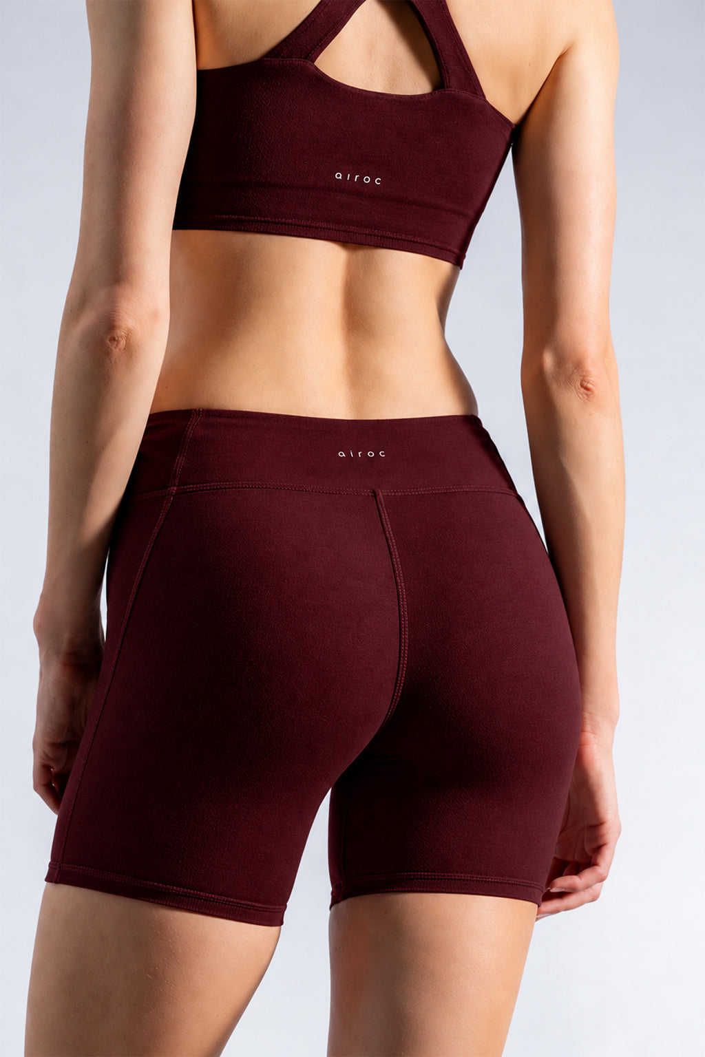 The Contourbamboo™ Shorts | Dark Cherry