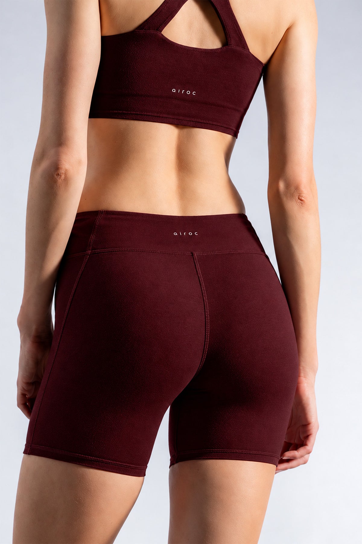 The Contourbamboo™ Shorts | Dark Cherry