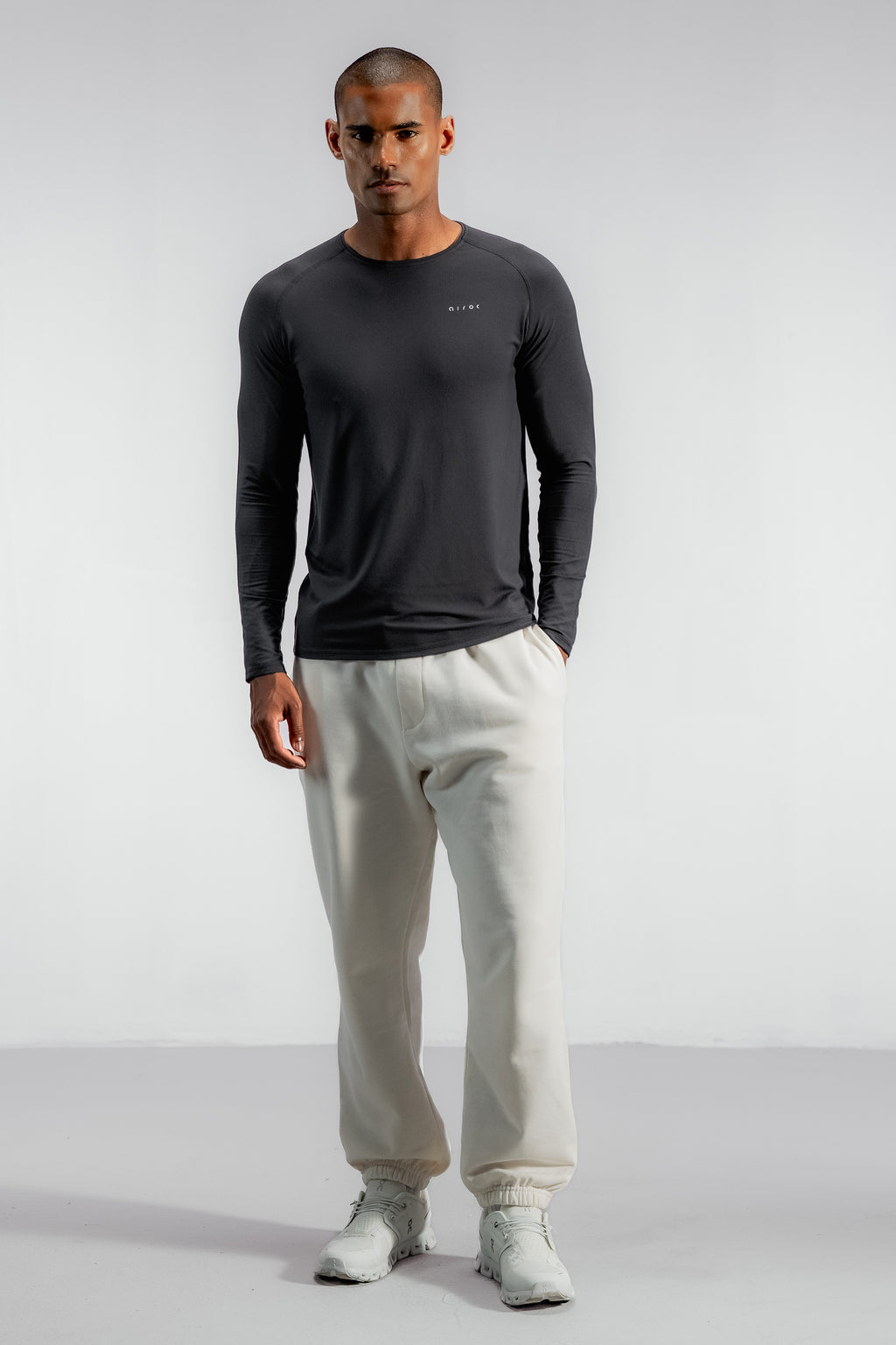 Coolweather Bamboo Long Sleeve | Nearly Black