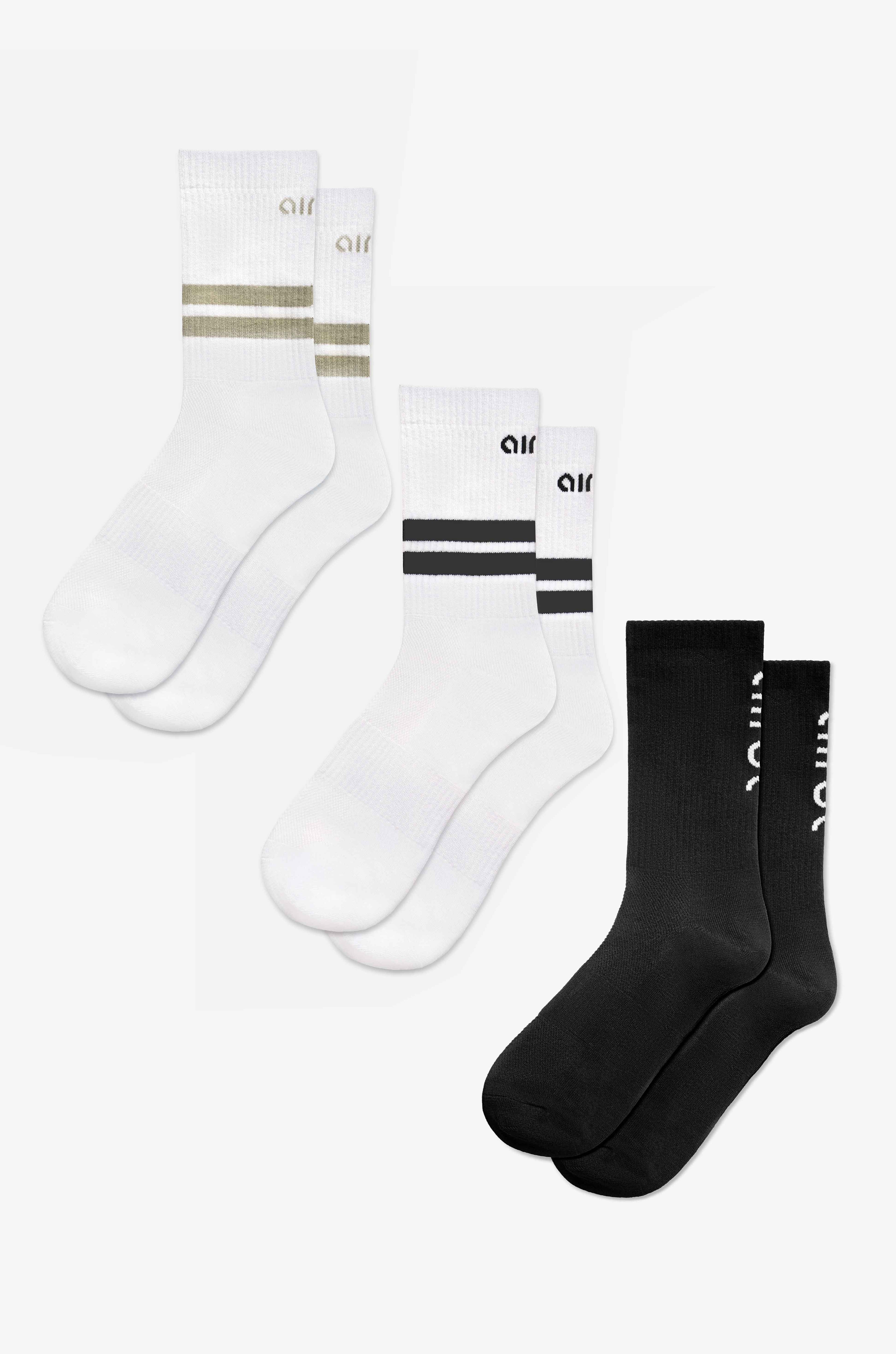 Airo Bamboo Training Socks | 3-Pack