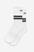 Men's Airo Bamboo Training Socks | White/Black