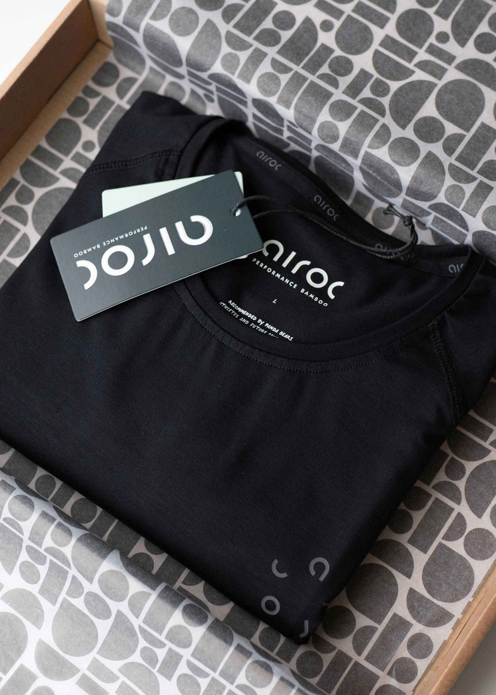 Classic Bamboo Training Tee | Midnight Black