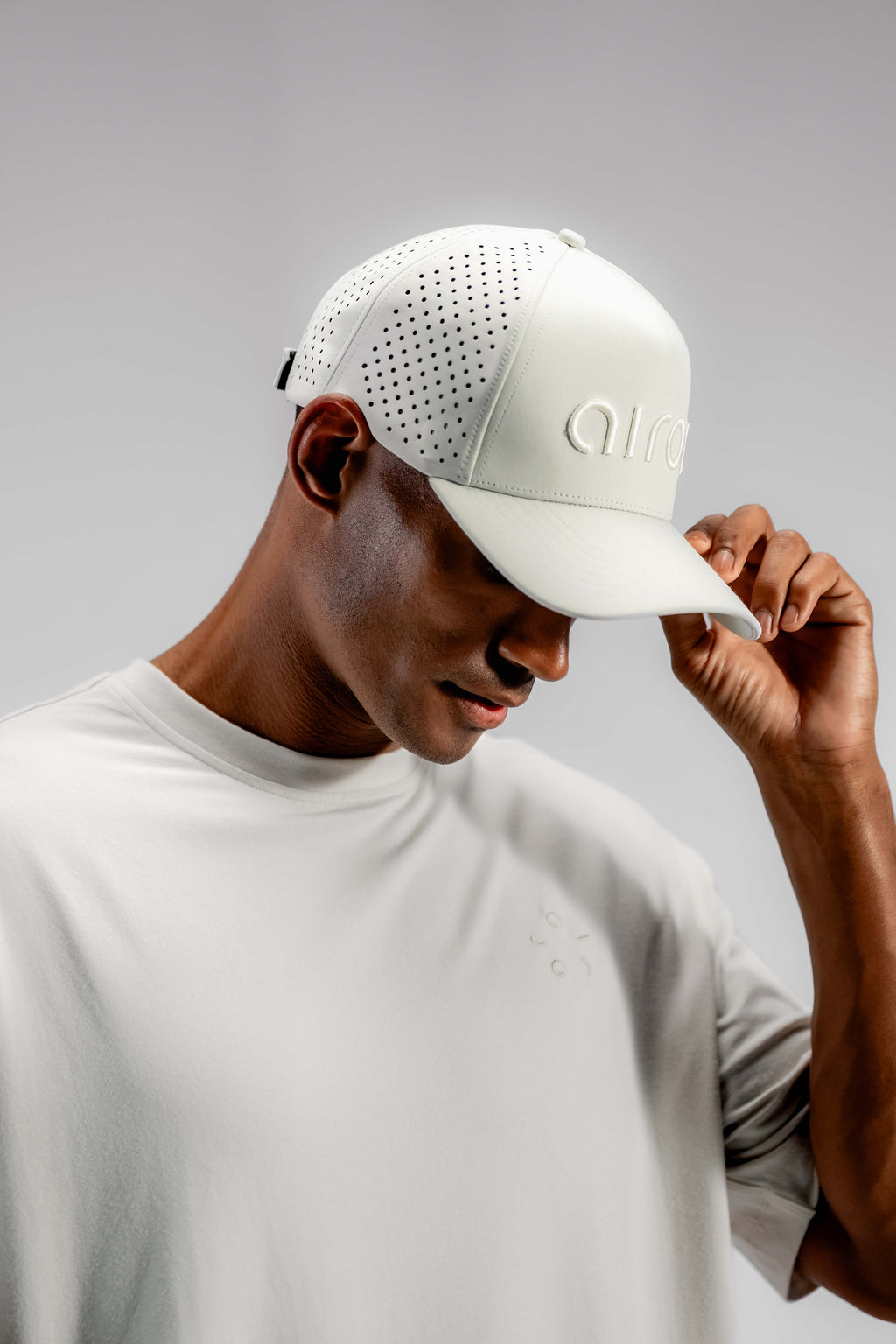 The Oversized Bamboo Training Tee | Almond White