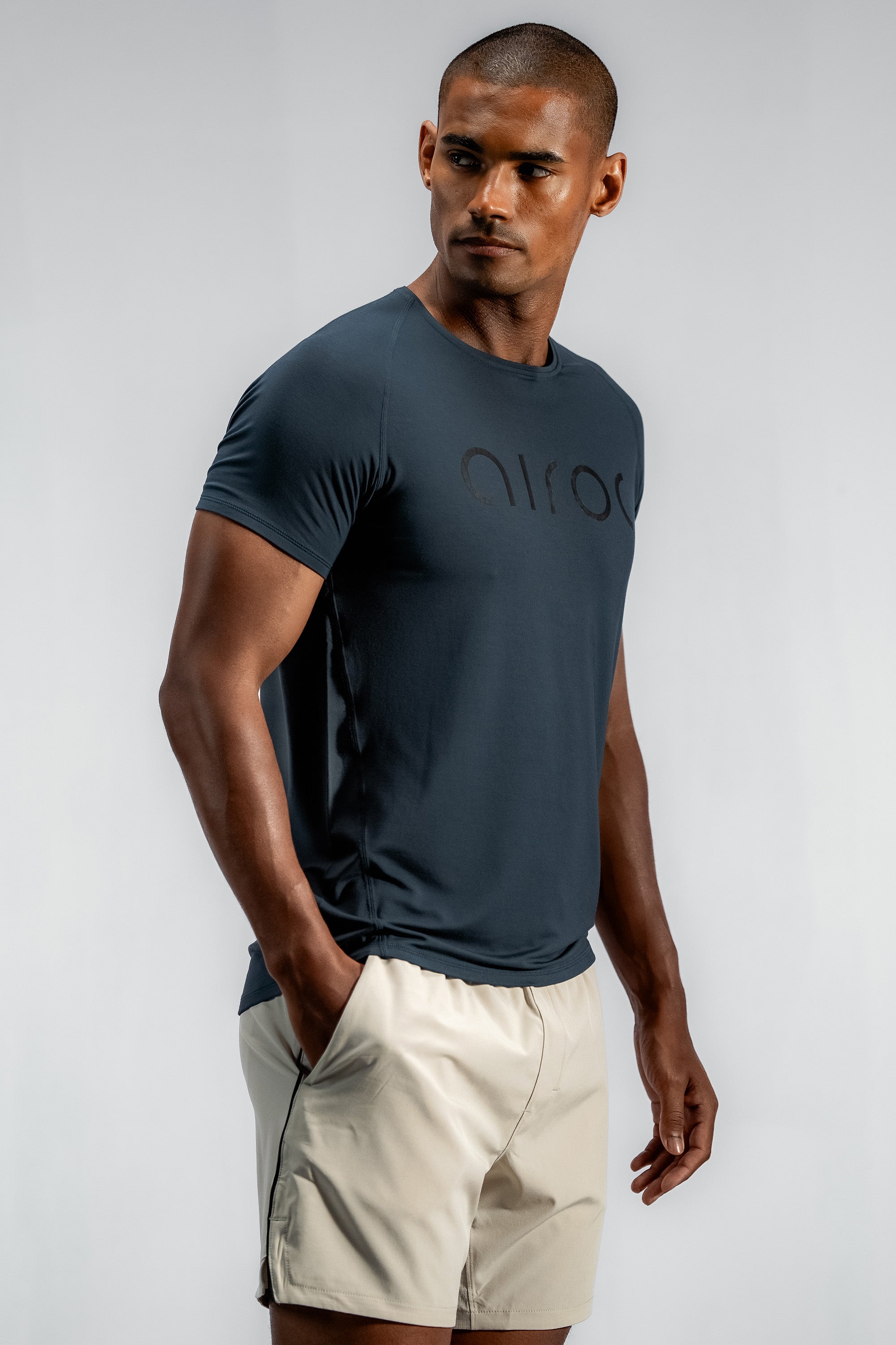 The Ether Bamboo Training Tee | Deep Blue
