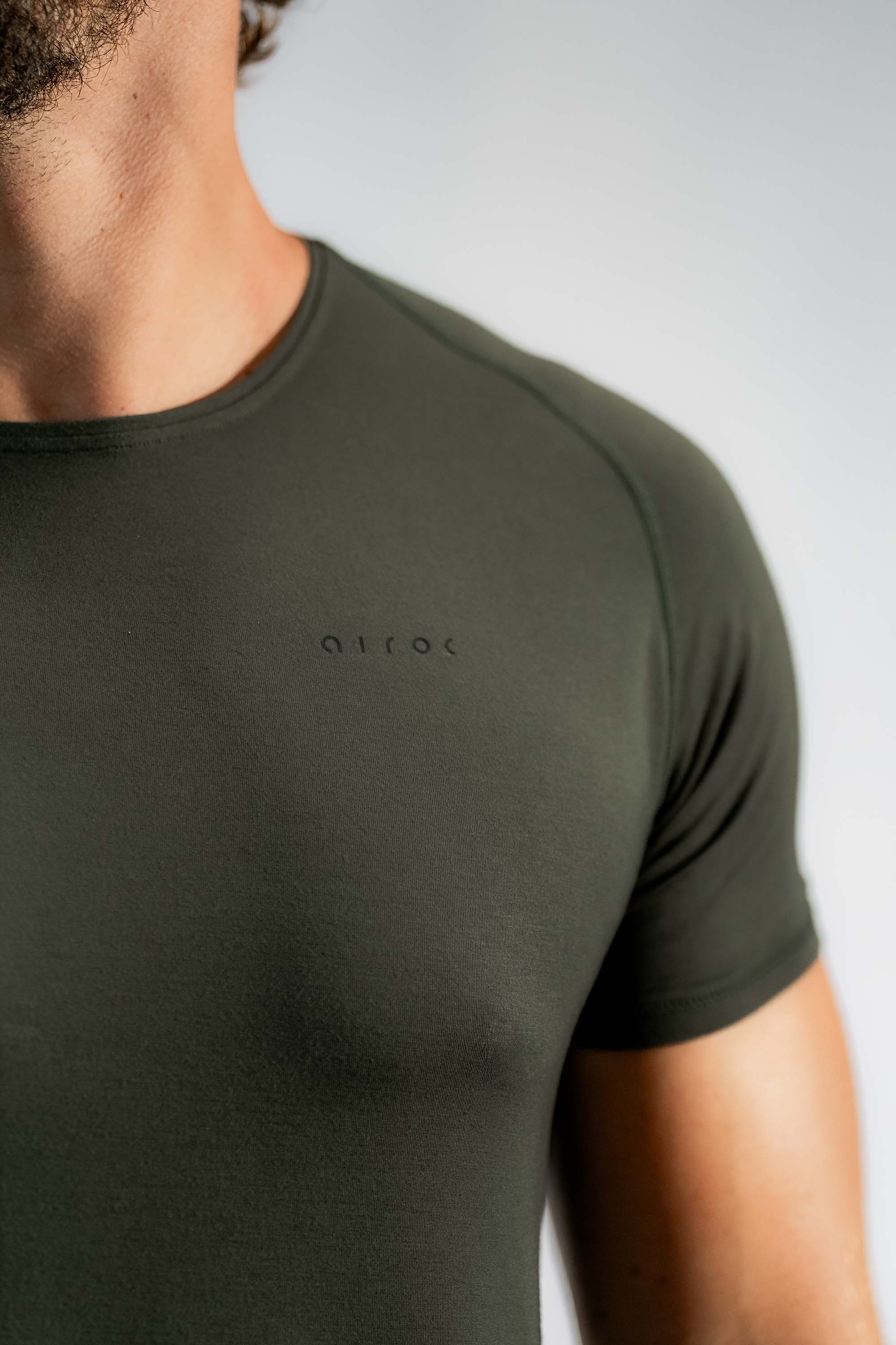 The Collected Bamboo Training Tee | Nordic Green