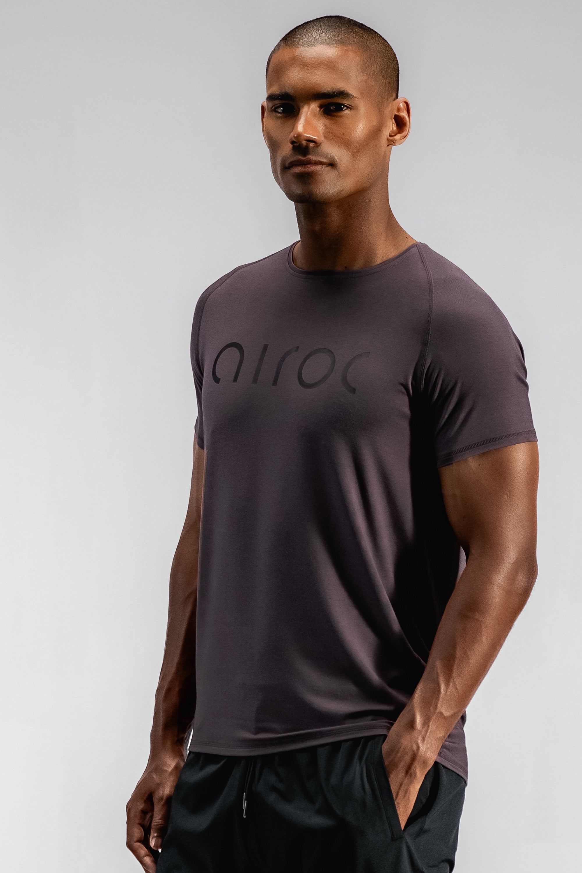 The Ether Bamboo Training Tee | Raisin