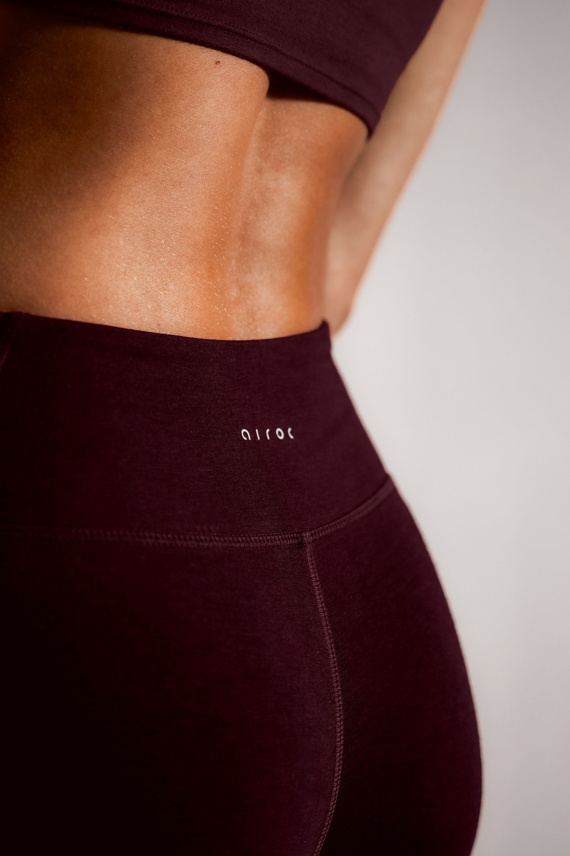 The Contour Bamboo Leggings | Dark Cherry