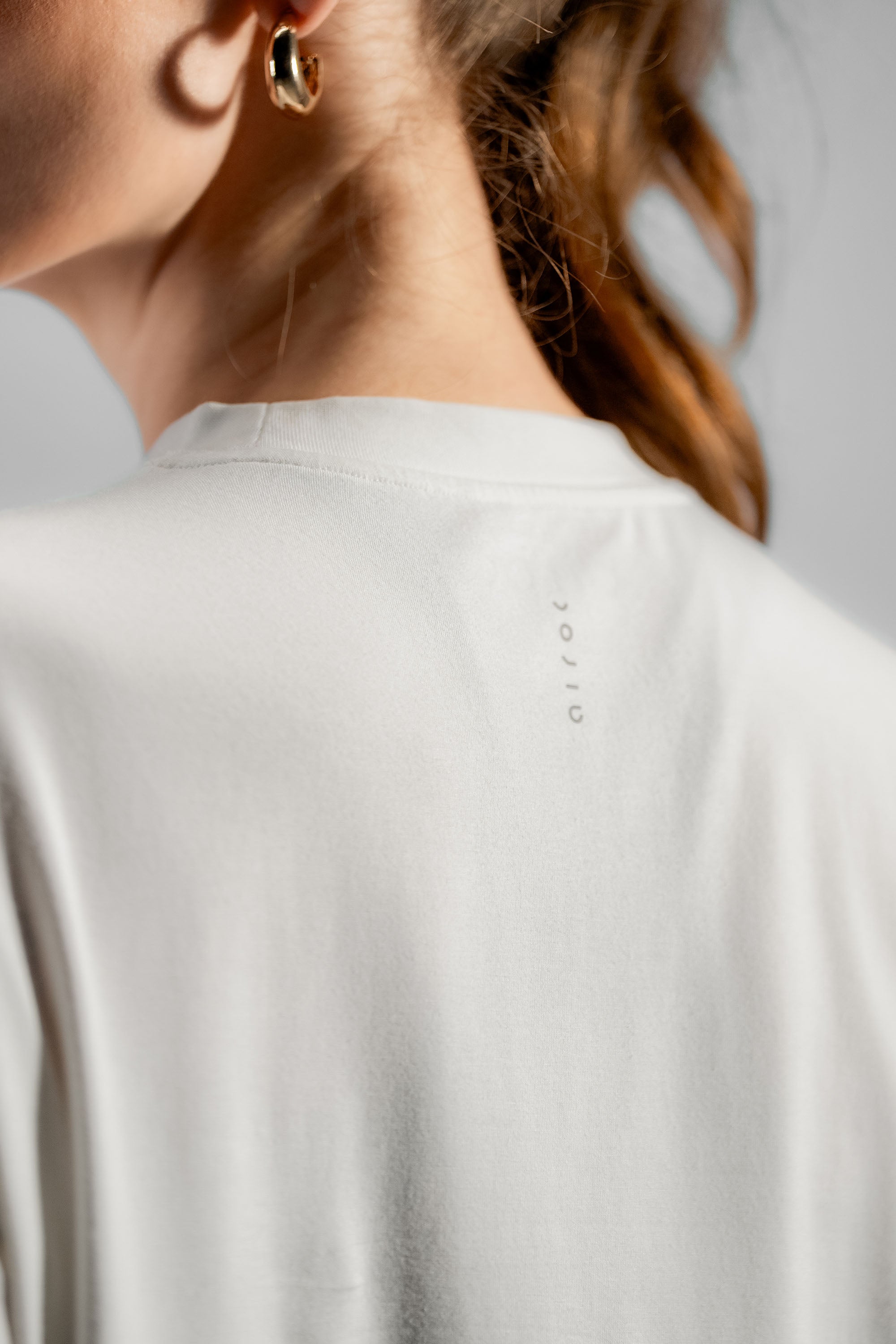 The Oversized Bamboo Training Tee | Mellow White
