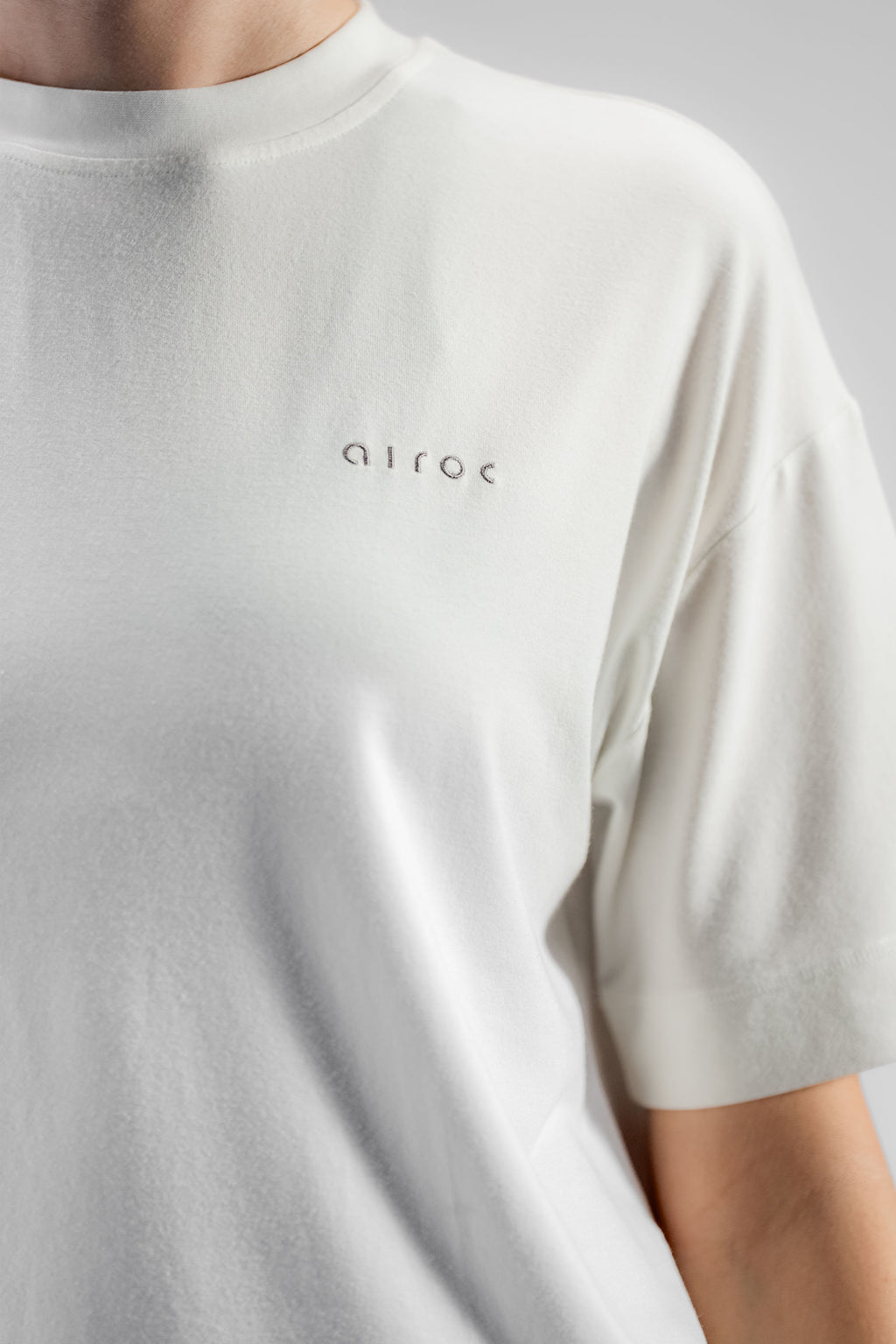 The Oversized Bamboo Training Tee | Mellow White