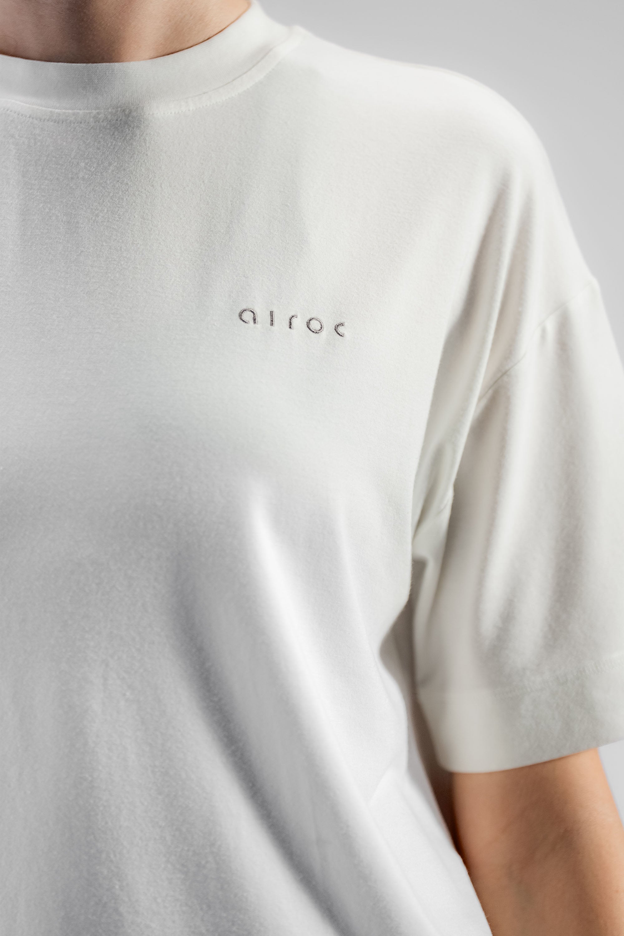The Oversized Bamboo Training Tee | Mellow White