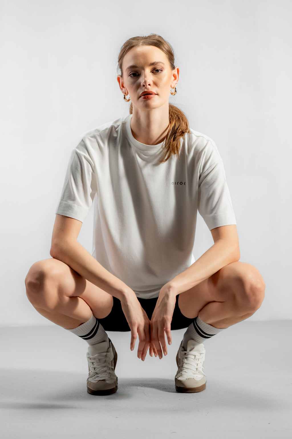 The Oversized Bamboo Training Tee | Mellow White