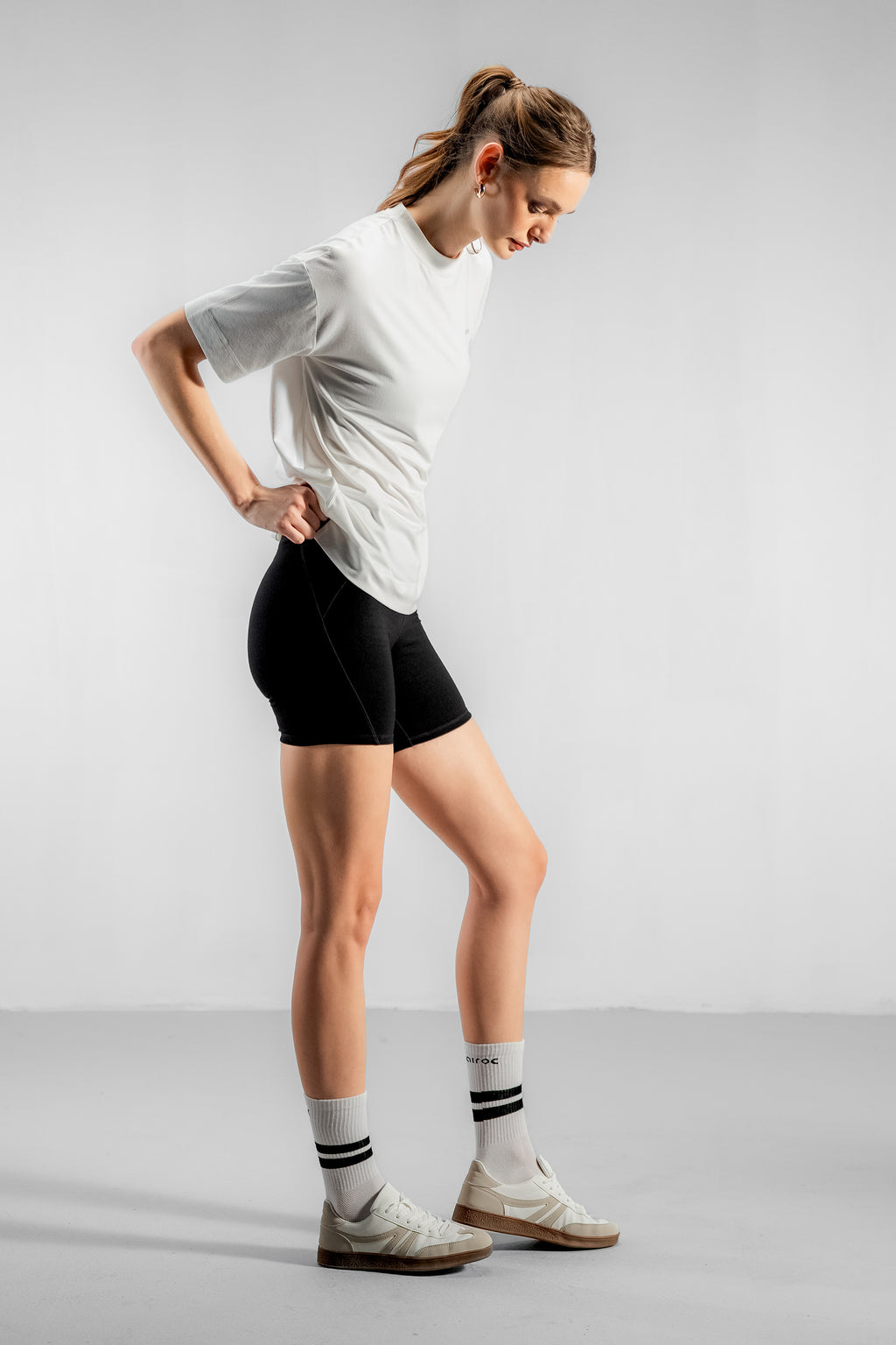 The Oversized Bamboo Training Tee | Mellow White