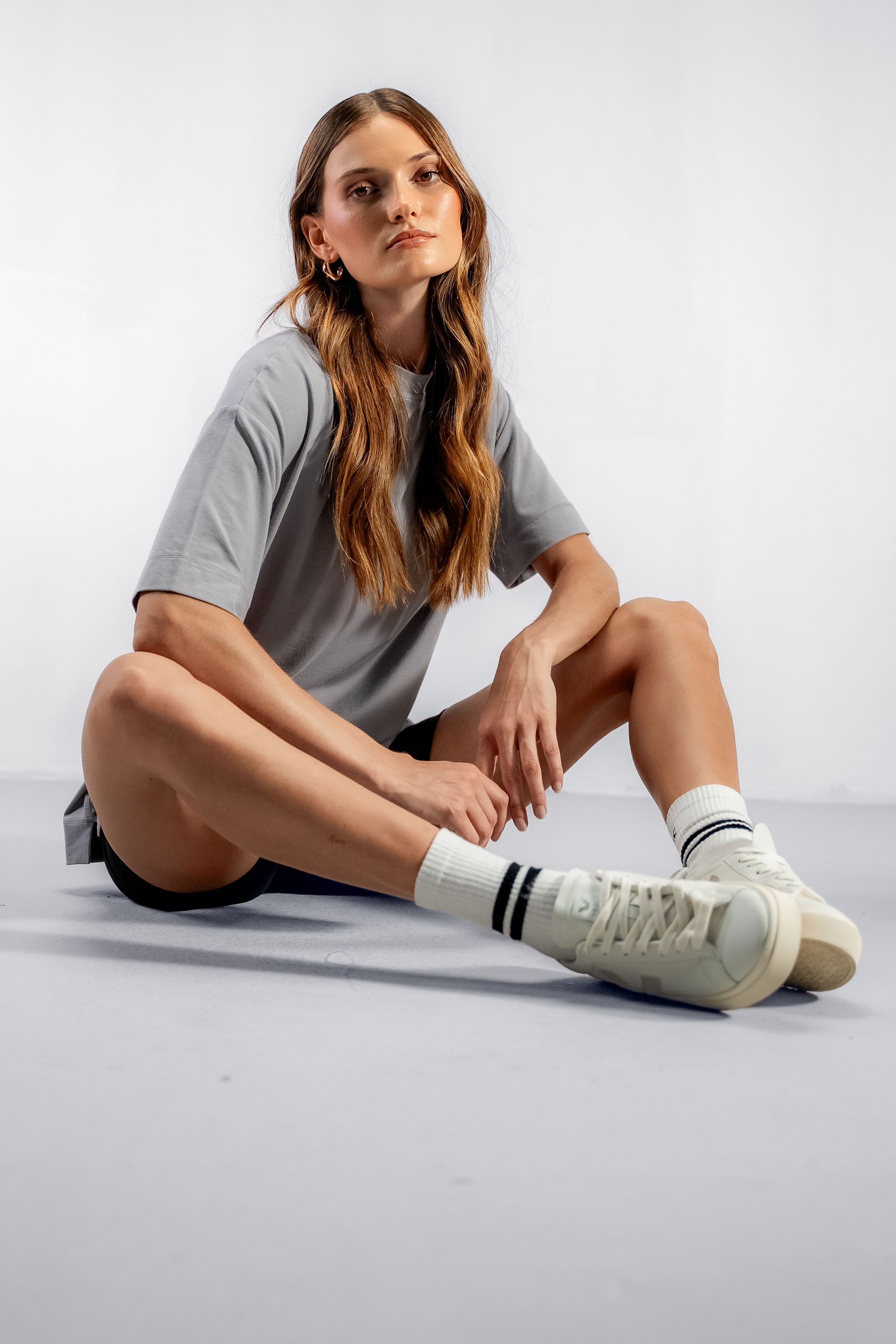 Airo Bamboo Training Socks | White/Black