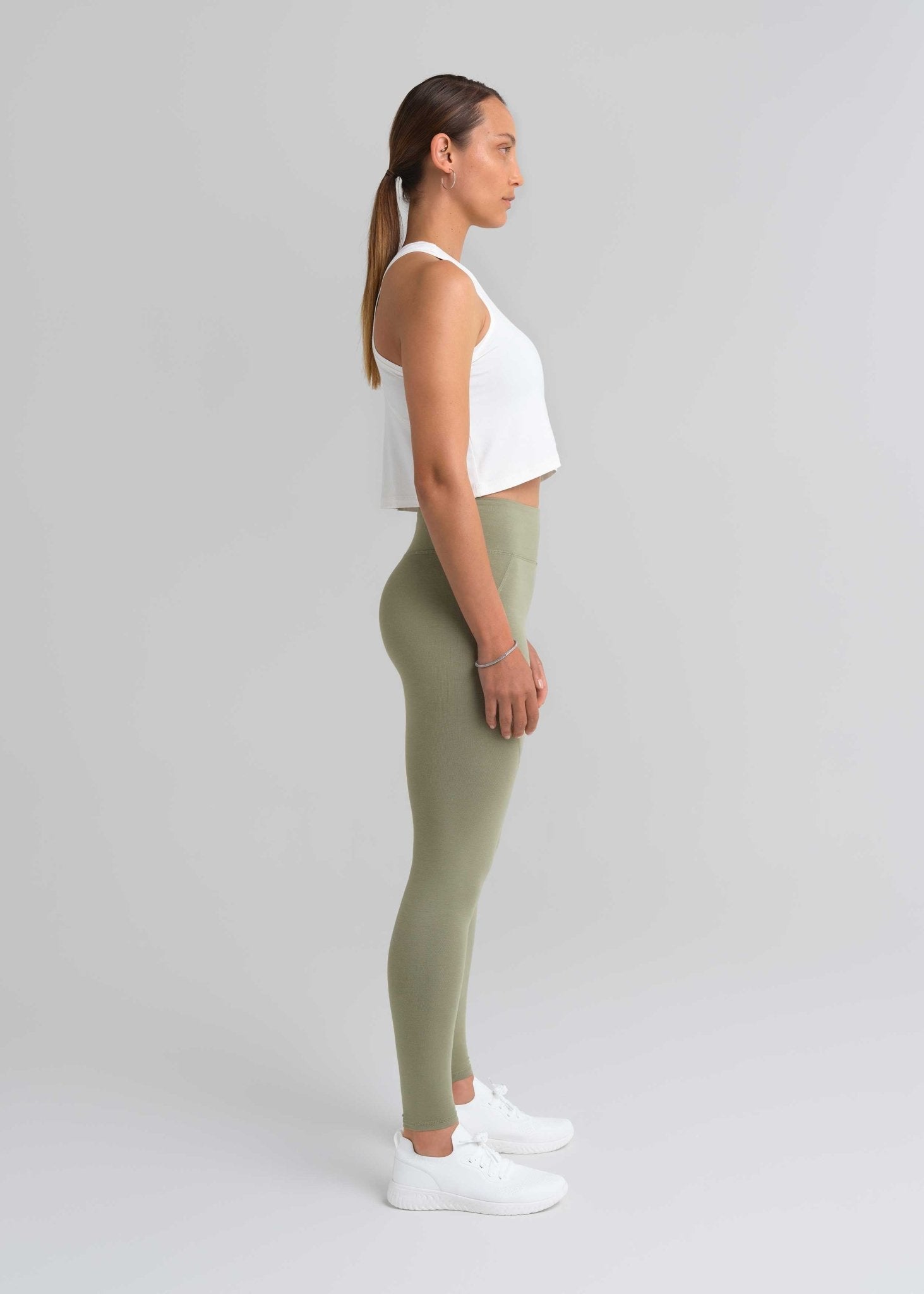 Women's Bamboo Airy Cropped Vest - Airoc Ltd.