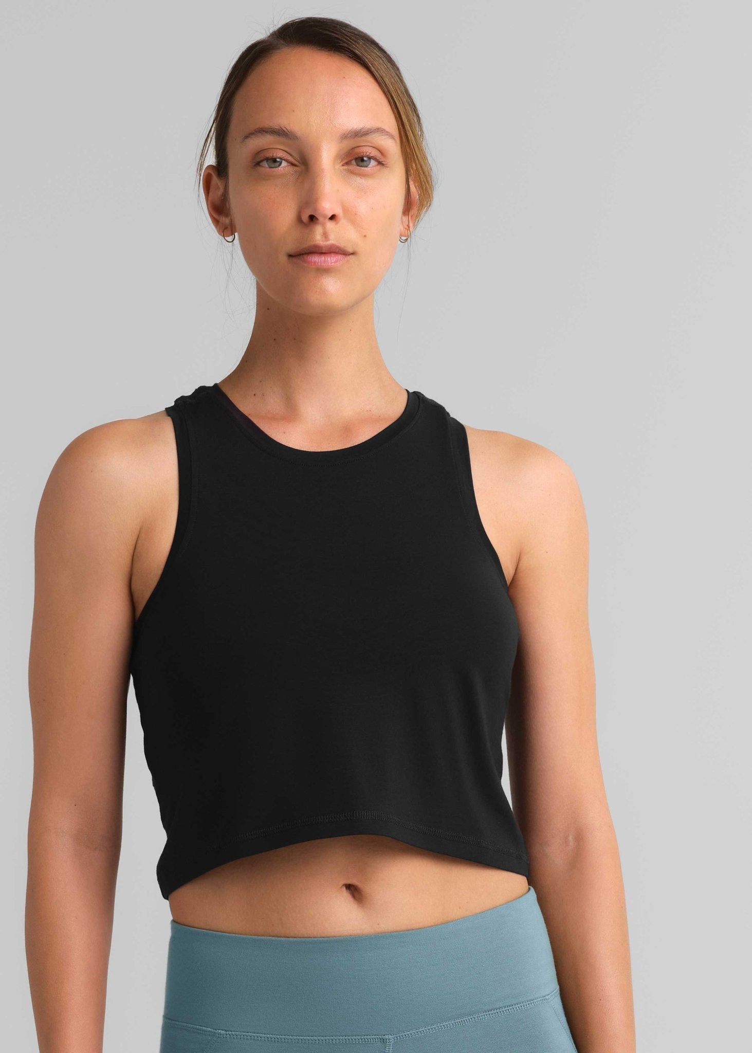Women's Bamboo Airy Cropped Vest - Airoc Ltd.