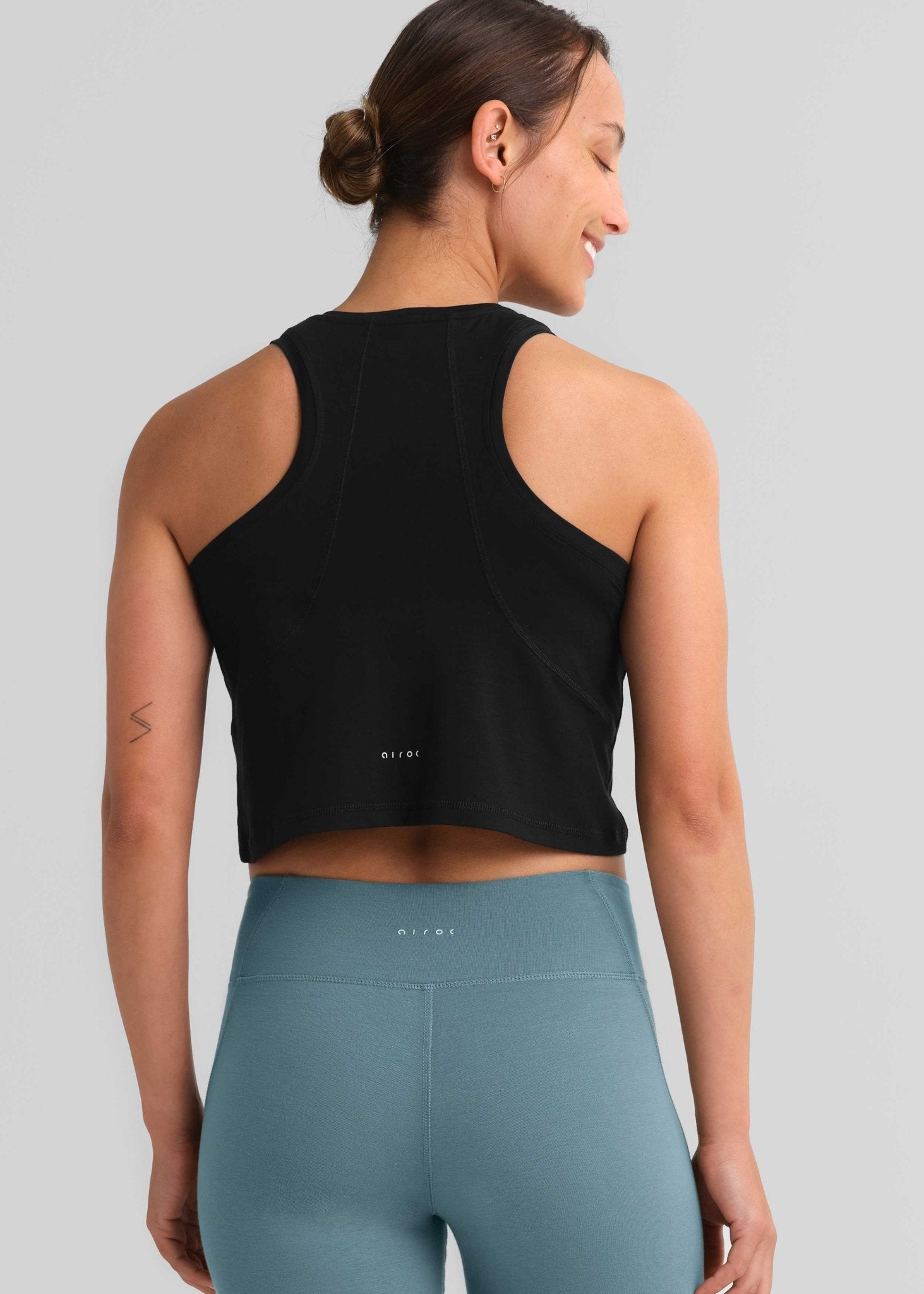 Women's Bamboo Airy Cropped Vest - Airoc Ltd.