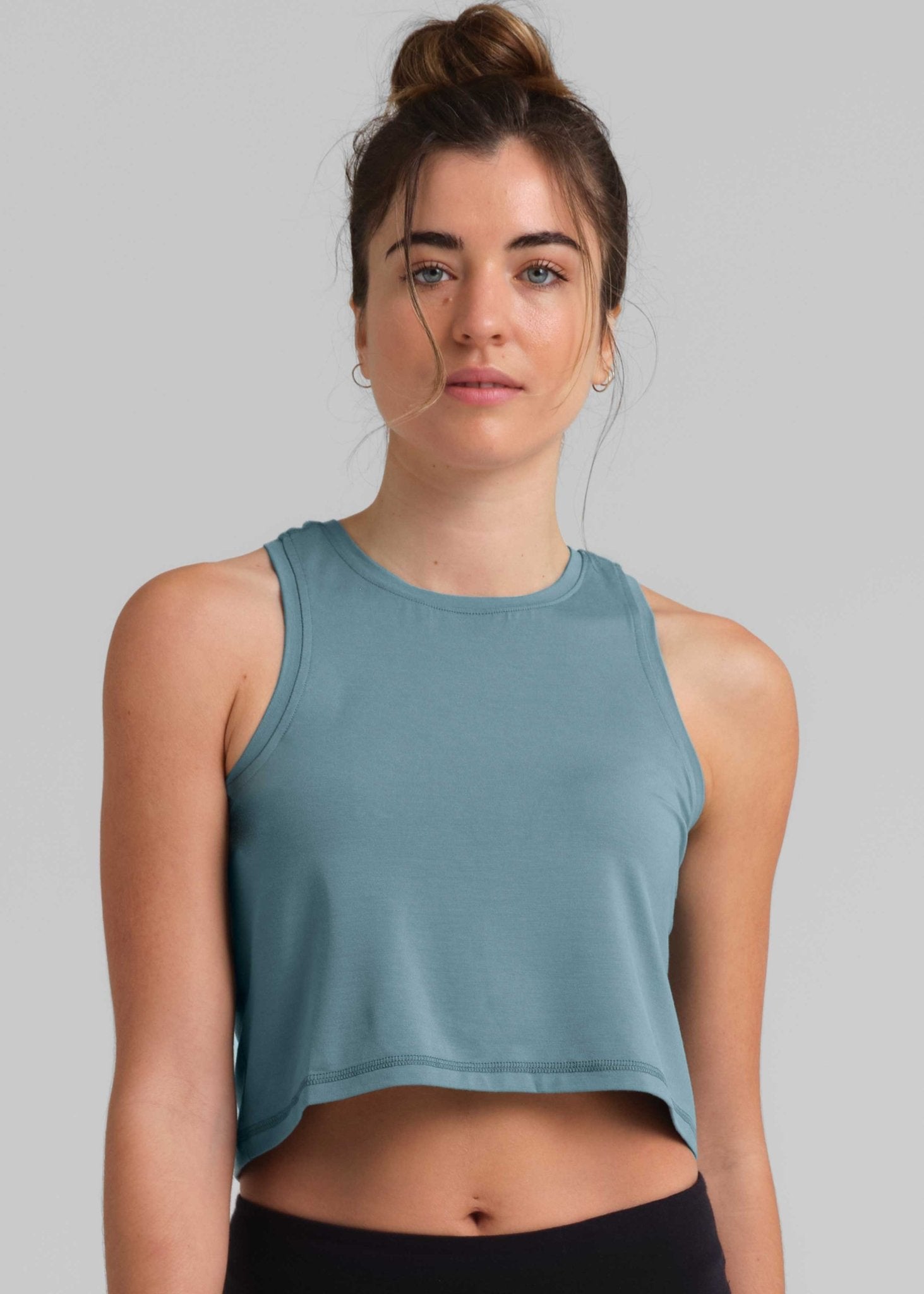 Women's Bamboo Airy Cropped Vest - Airoc Ltd.