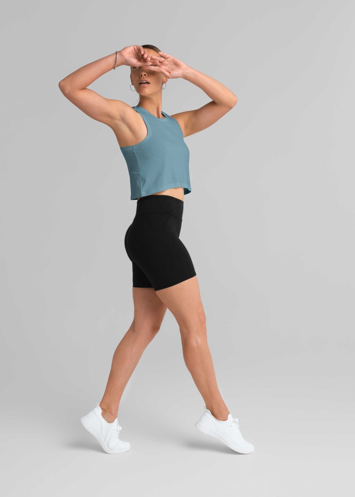 Women's Bamboo Airy Cropped Vest - Airoc Ltd.