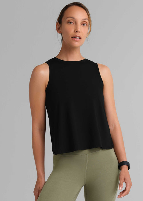 Women's Bamboo Breezy Crossback Vest - Airoc Ltd.