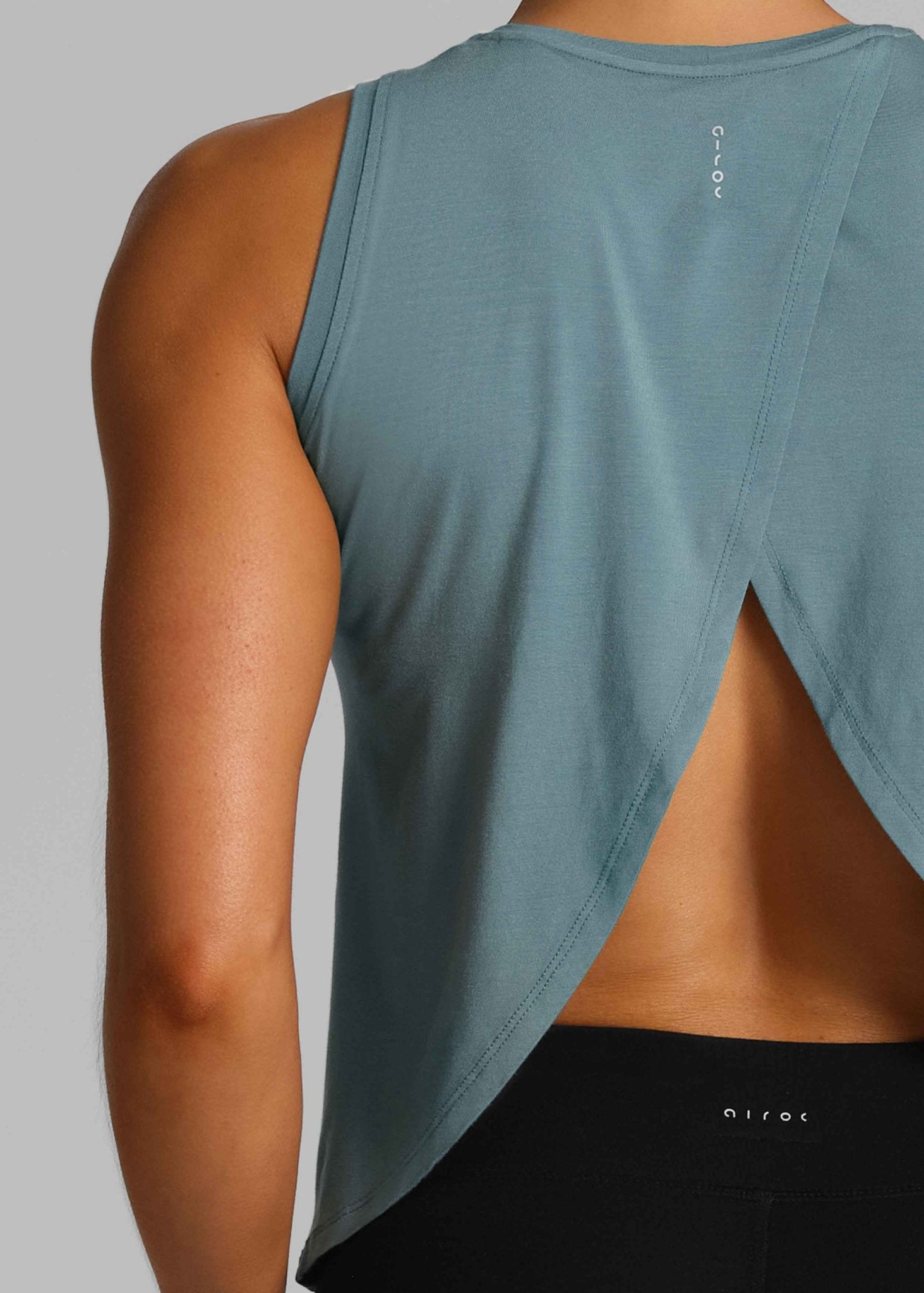 Women's Bamboo Breezy Crossback Vest - Airoc Ltd.