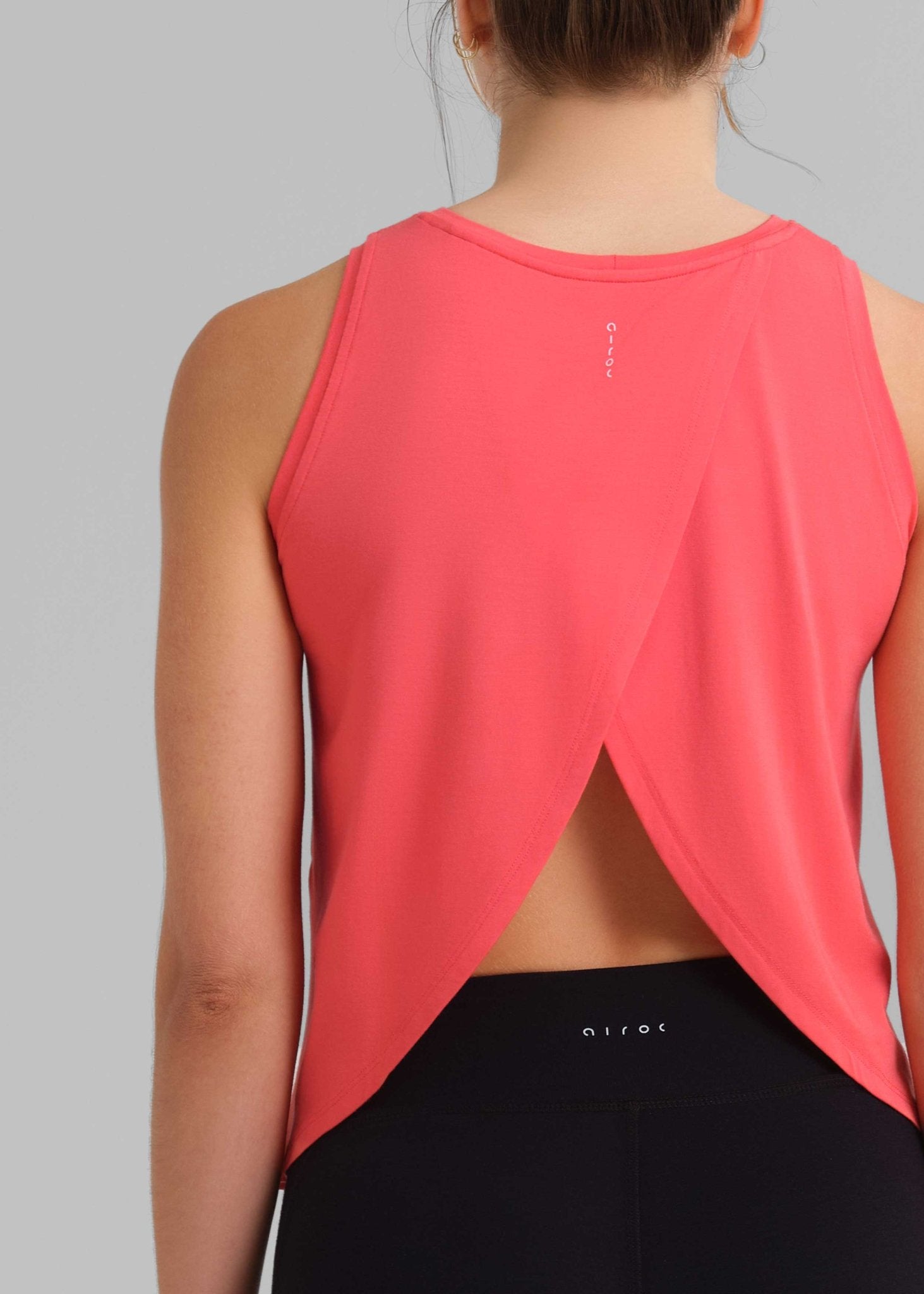 Women's Bamboo Breezy Crossback Vest - Airoc Ltd.