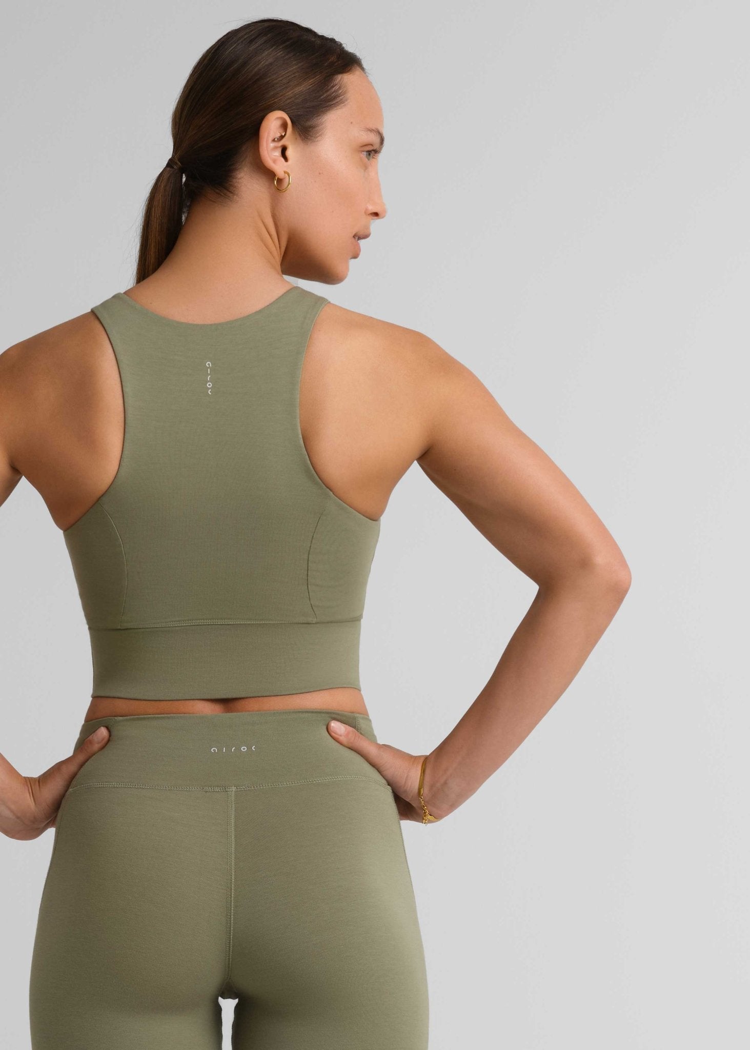 Women's Bamboo Contour Crop - Airoc Ltd.